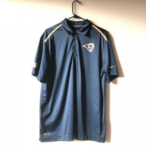 Nike Dri Fit Rams Apparel Polo
